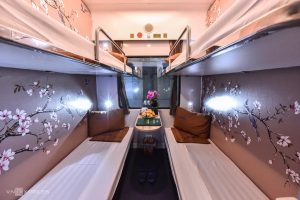 Voyage nocturne en train au Vietnam