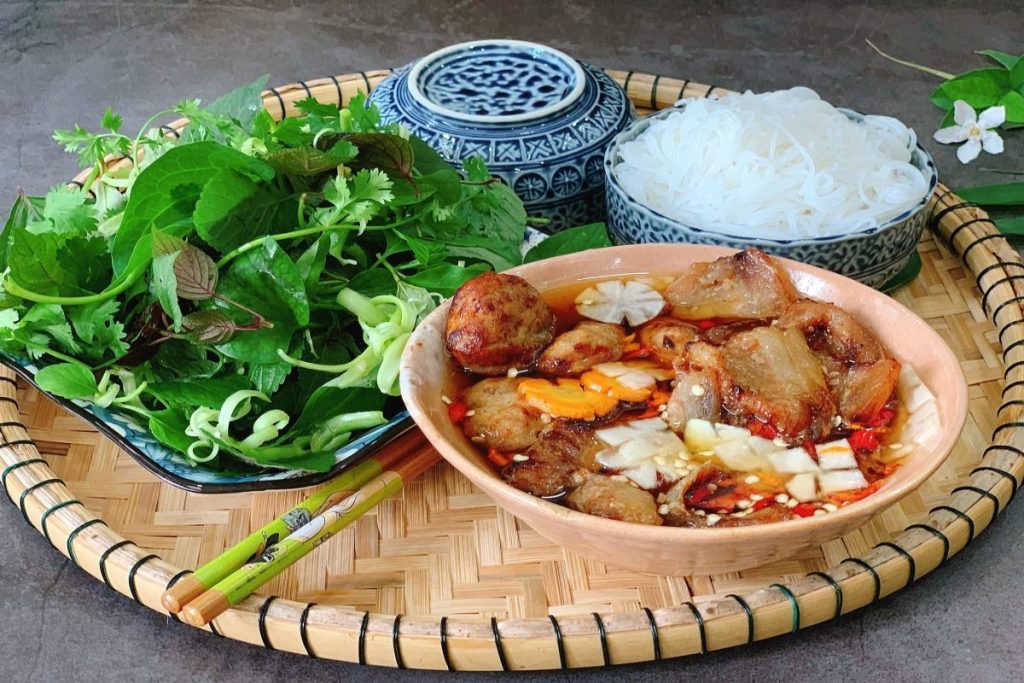 Bun Cha es un plato vietnamita famoso en el norte de Vietnam (Fuente: Vnexpress)