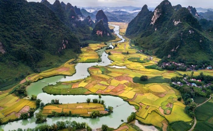 Idées de circuit au Vietnam - Ninh Binh baie d'Halong terrestre