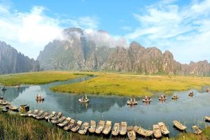 La réserve national de Van Long, Ninh Binh