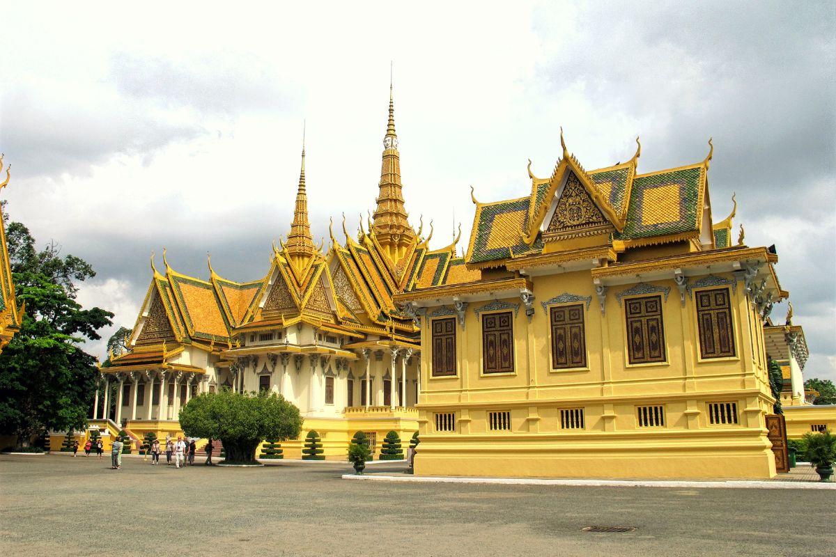 Palais royal à Phnom Penh