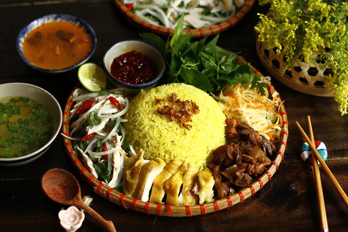 Riz au poulet - une des spécialités de Hoi An 