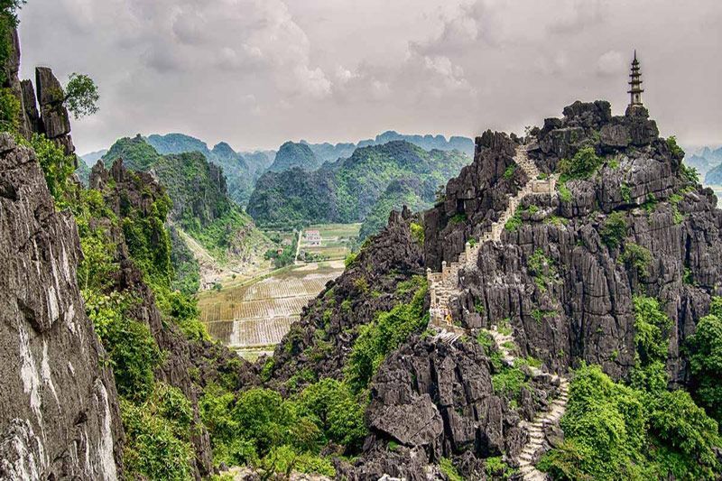 ¿Qué hacer en Ninh Binh? Hang Mua (Ninh Binh) ofrece magníficas vistas (Fuente: To Quoc.vn)
