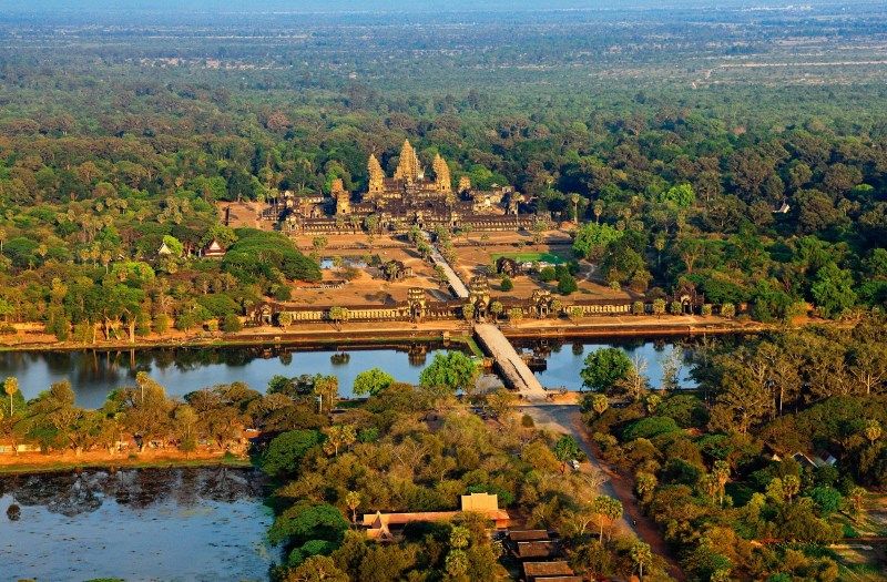 Las ruinas de angkor en Camboya (Fuente: Goutard.com)