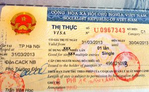 visa pour le vietnam