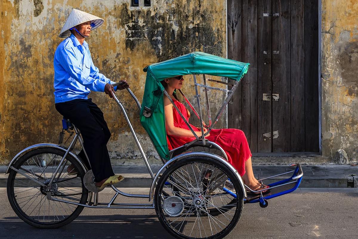 Cyclo pousse - la beauté de la culture vietnamiennne