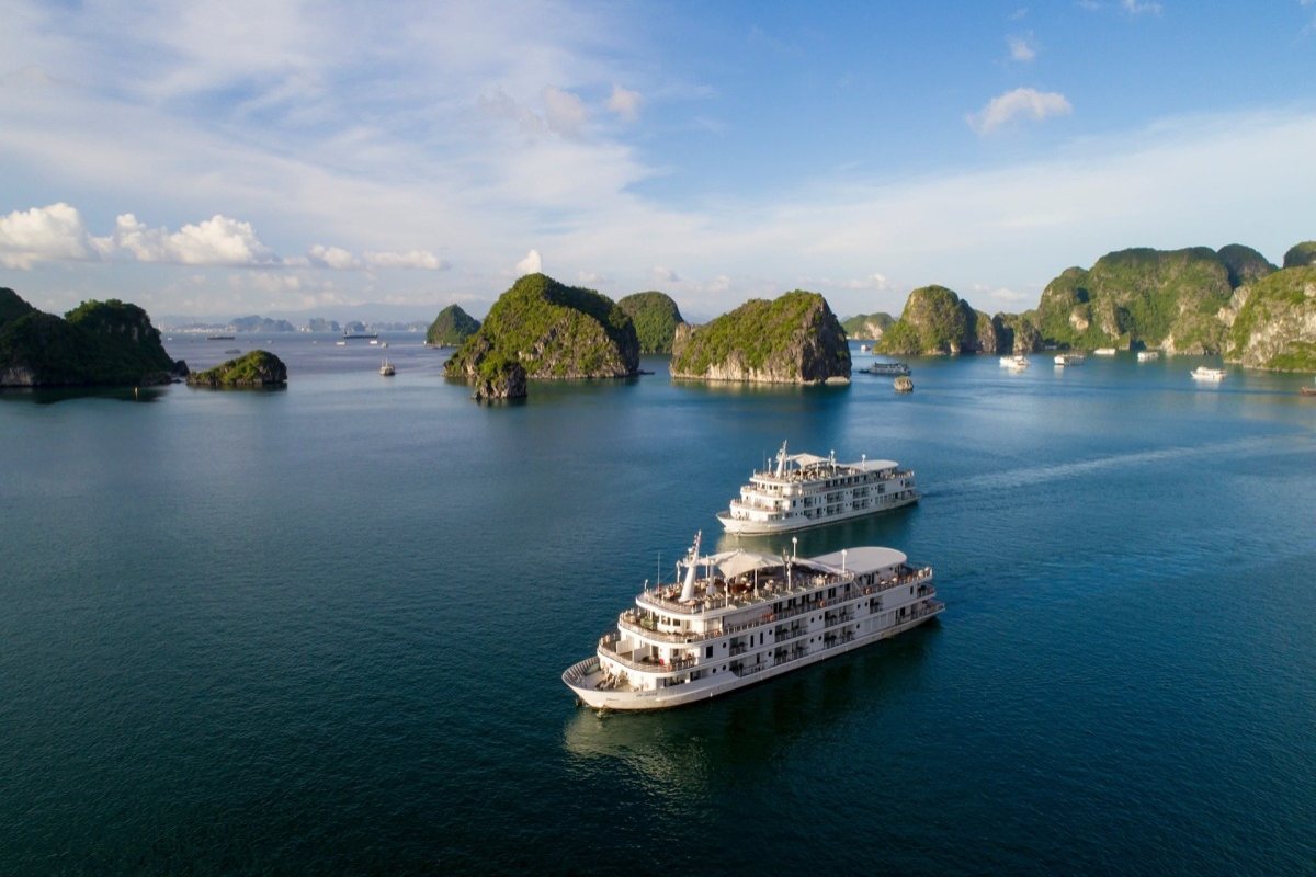 El crucero por Vietnam ofrece una forma única y cautivadora de explorar los paisajes pintorescos (Fuente: Vnexpress)
