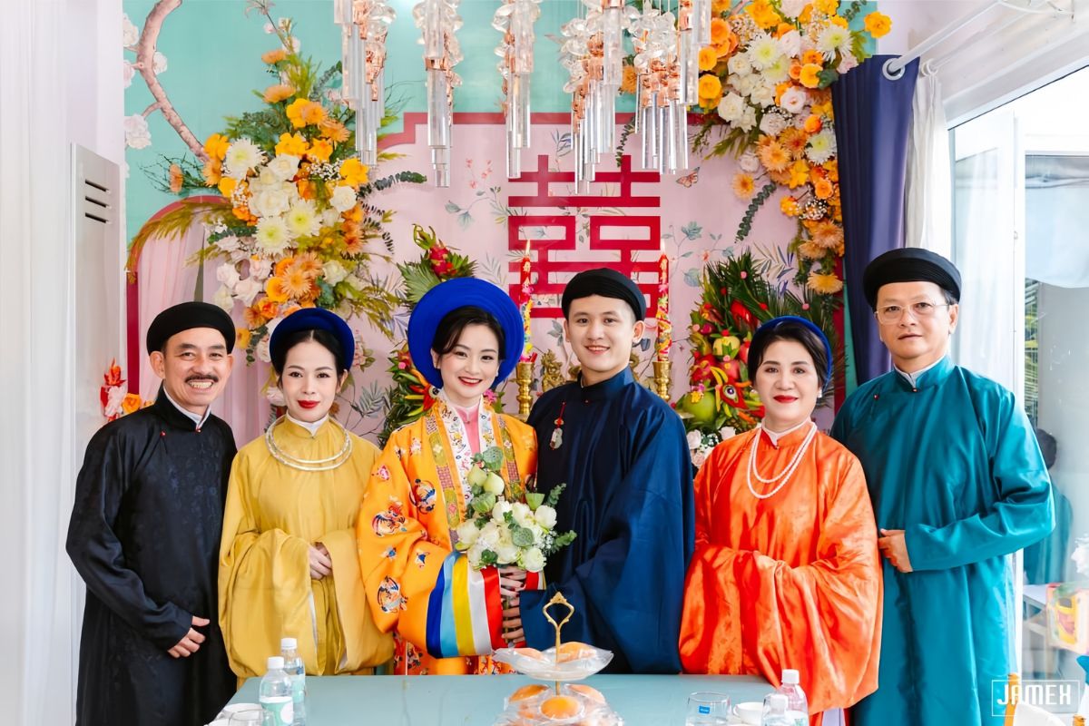 mariage de la famille vietnamienne