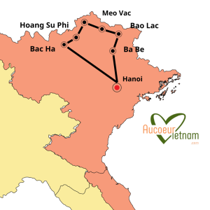 Circuit Nord Est visiteur Vietnam