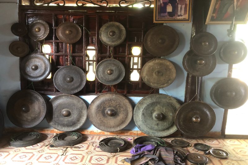 La collection des gongs d'ABiu