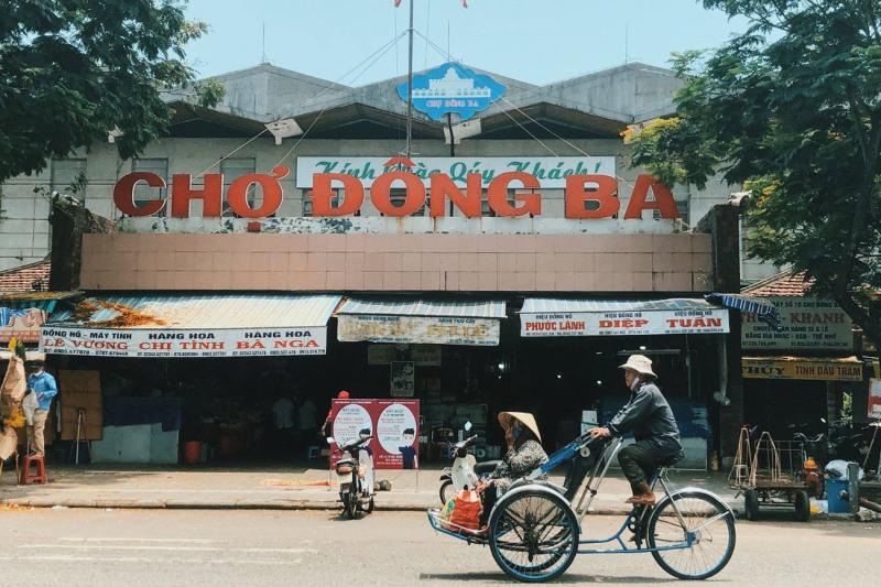 Le marché de Dong Ba, hue 