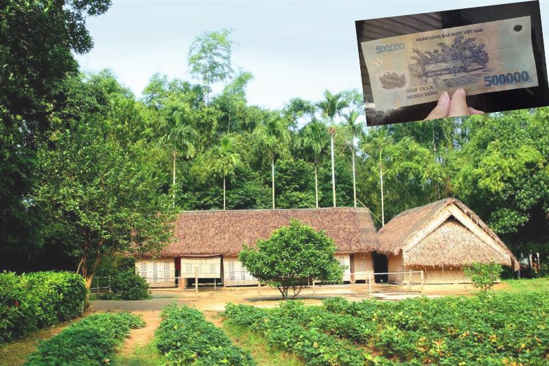 Monnaie au Vietnam: Le village de Sen sur les billets de 500.000 VND