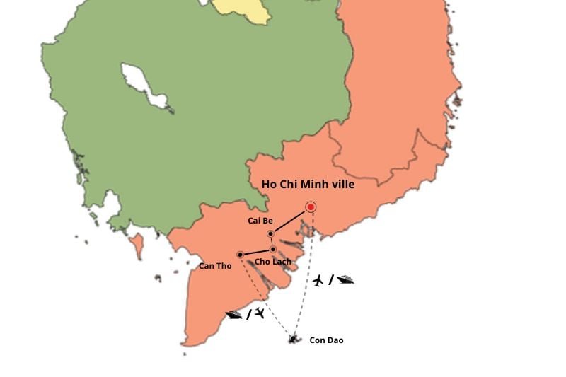 Option 1. Voyage au vietnam sur mesure Phu Quoc.