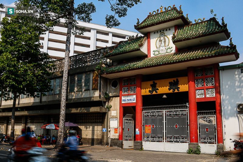 ancien immeuble du quartier chinois à saigon ho chi minh ville