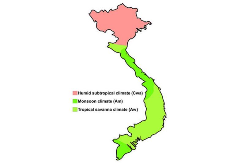 climat du vietnam