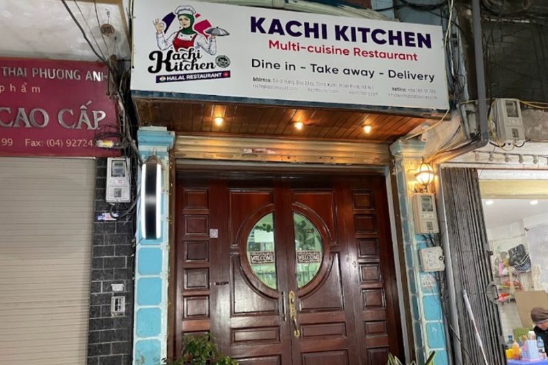 Restaurant halal, Katchi ktichen situé a Hanoi 