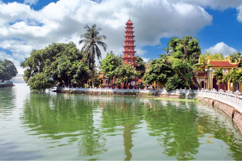 Pagoda Tran Quoc (fuente: Vietnamplus)