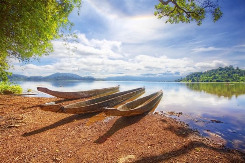 Lago Lago a mitad del día (fuente: Vietnamnews.vn)