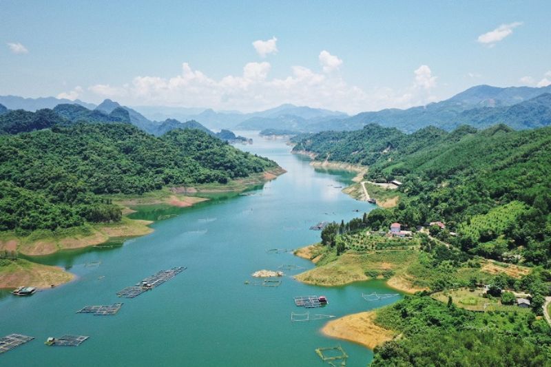 Lago Hoa Binh (fuente: theinvestor.vn)