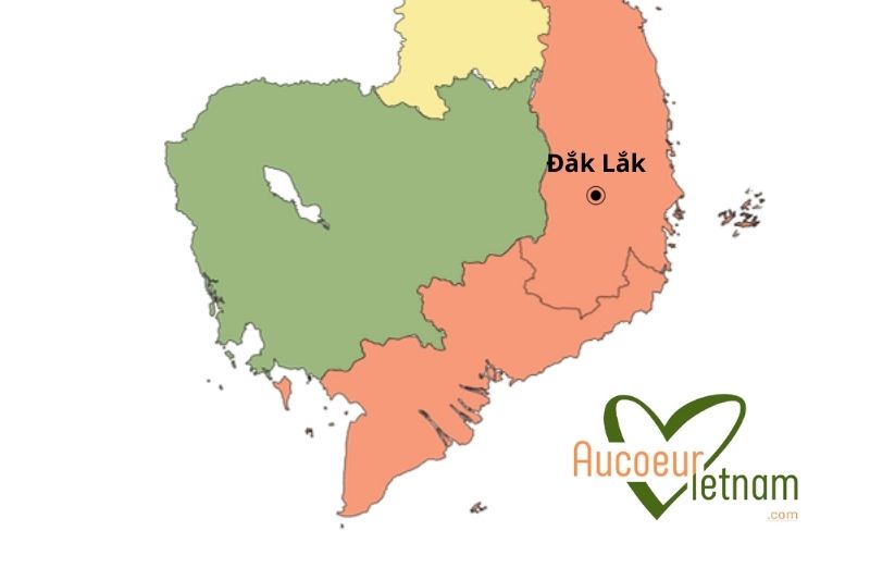 Région de Dak lak culture du poivre