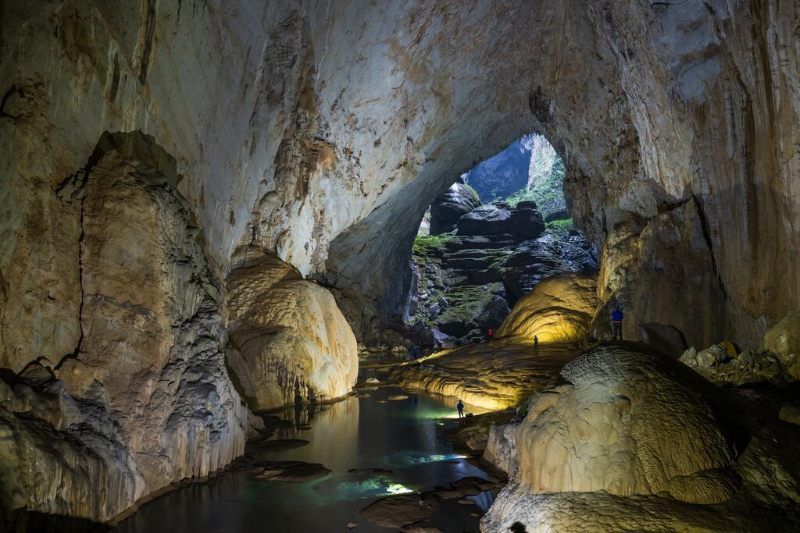 La cueva Son Doong es reconocida como la galería subterránea más grande del mundo. (Fuente: VNA/CVN)