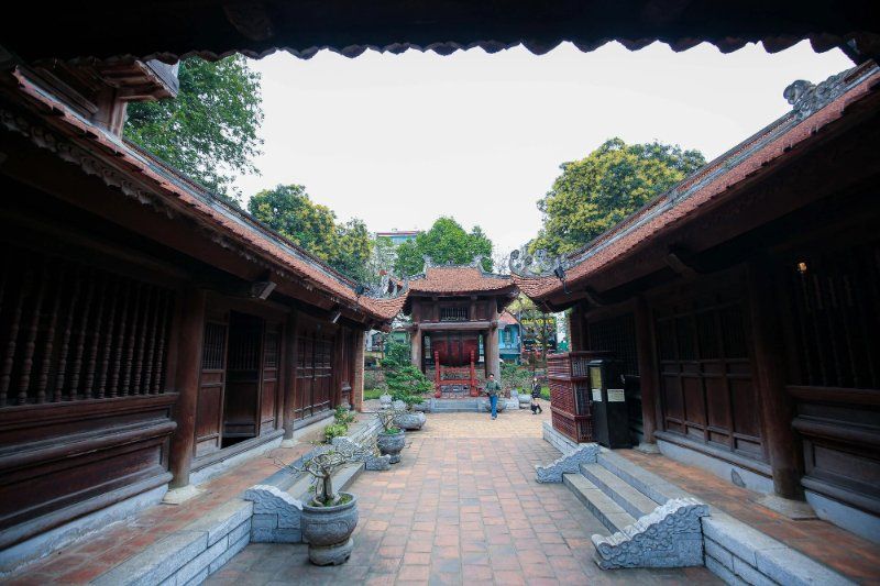 El Templo de la Literatura en Hanoi (Fuente: El Diario de Lao Dong)