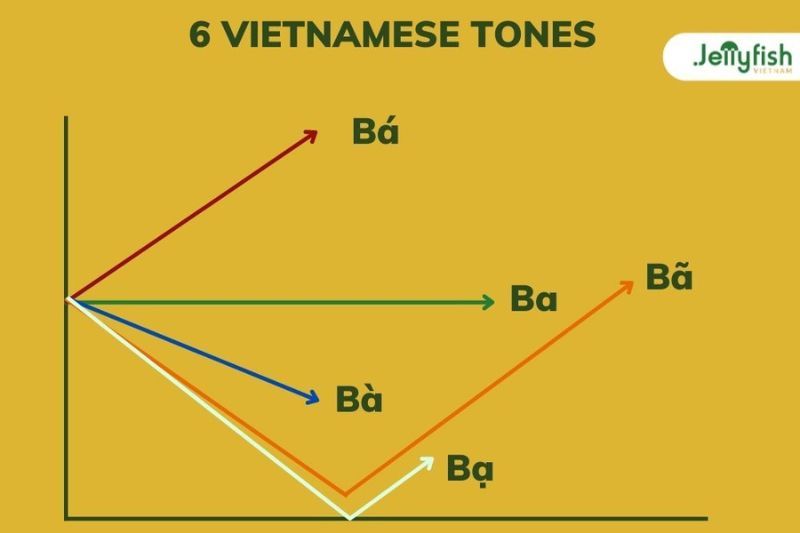 Aprende idioma de vietnam: tonos vietnamitas. Fuente de la foto: medusas