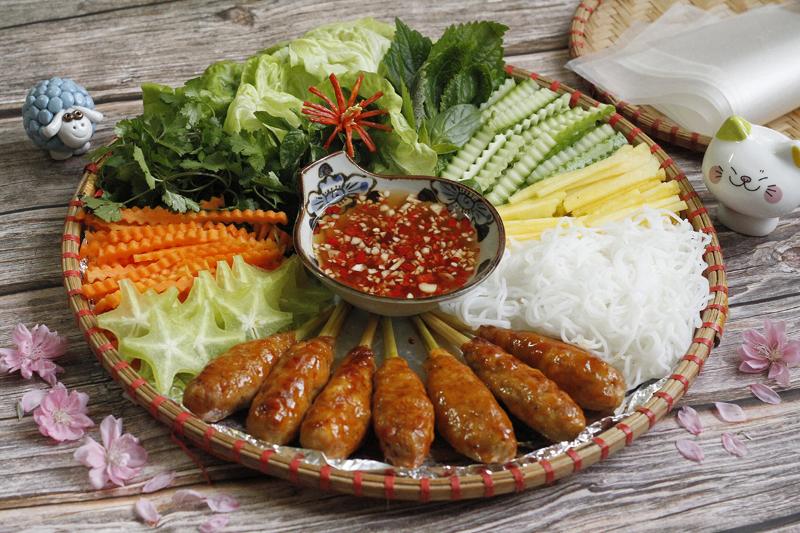 Nem lui, plato emblemático de la gastronomía de Hue (Fuente: vnexpress)