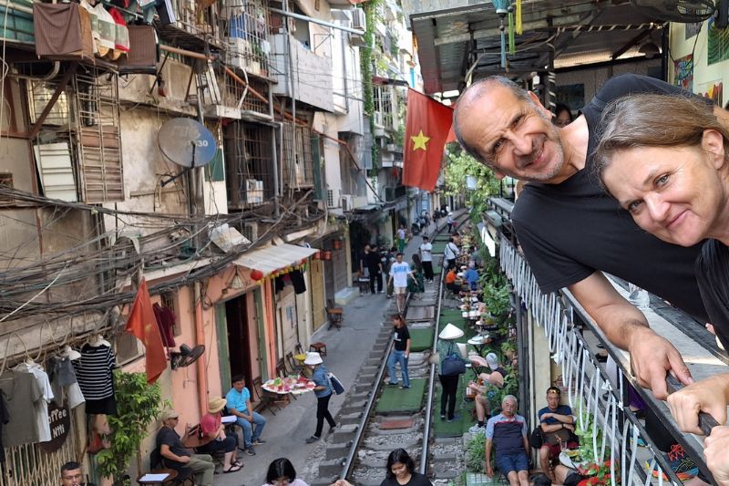 Rue De Train à Hanoi (1)
