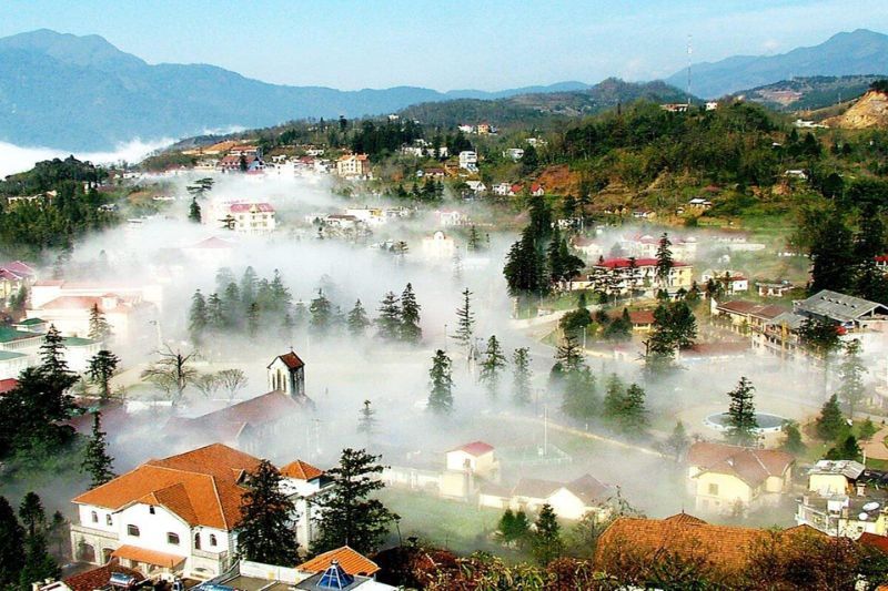 Sapa - La ciudad brumosa (fuente: nhan dan.vn)