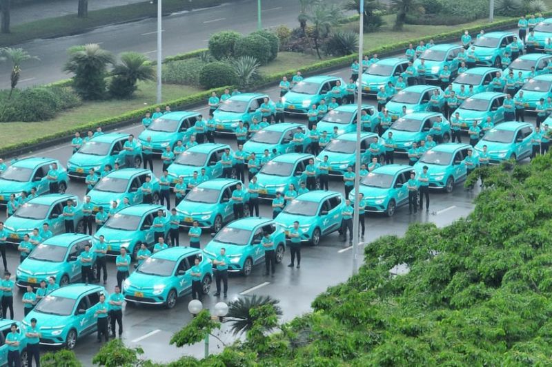 taxi électrique au vietnam