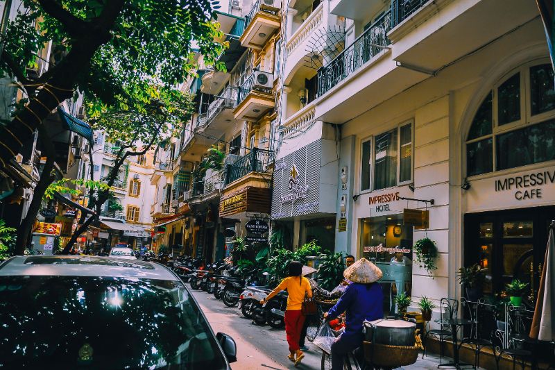 Trottoirs Au Vietnam