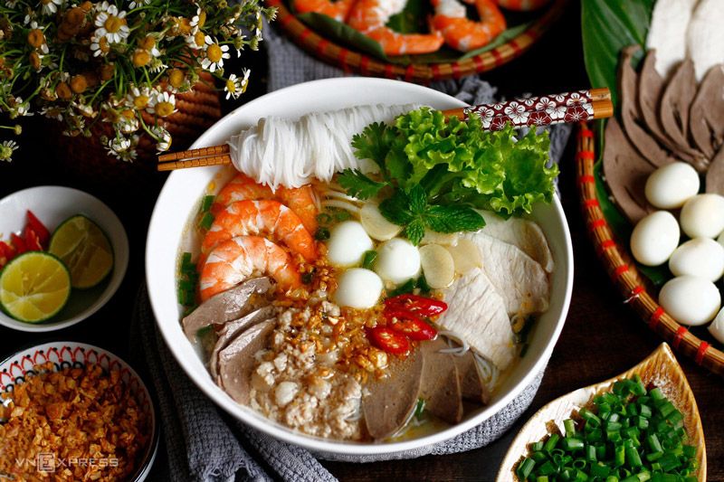 Un tazón de Hủ Tiếu Nam Vang se disfruta mejor en el Delta del Mekong (Fuente: Vnexpress)