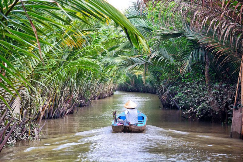 Ben Tre - delta du Mekong Vietnam