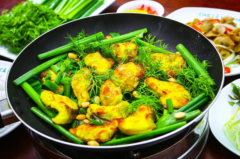 cha ca la vong - un plat très populaire dans la cuisine vietnamienne