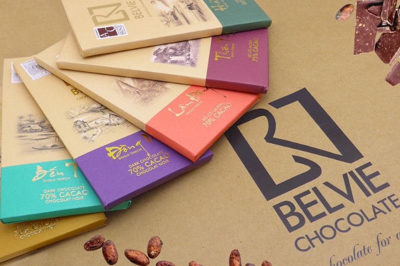 Chocolate en Vietnam: Belvie Fuente: Tiki