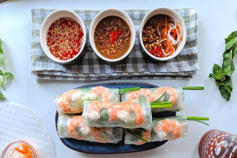 Cocina vietnamita - rollitos de primavera (Fuente: Tap Chi Du lich)