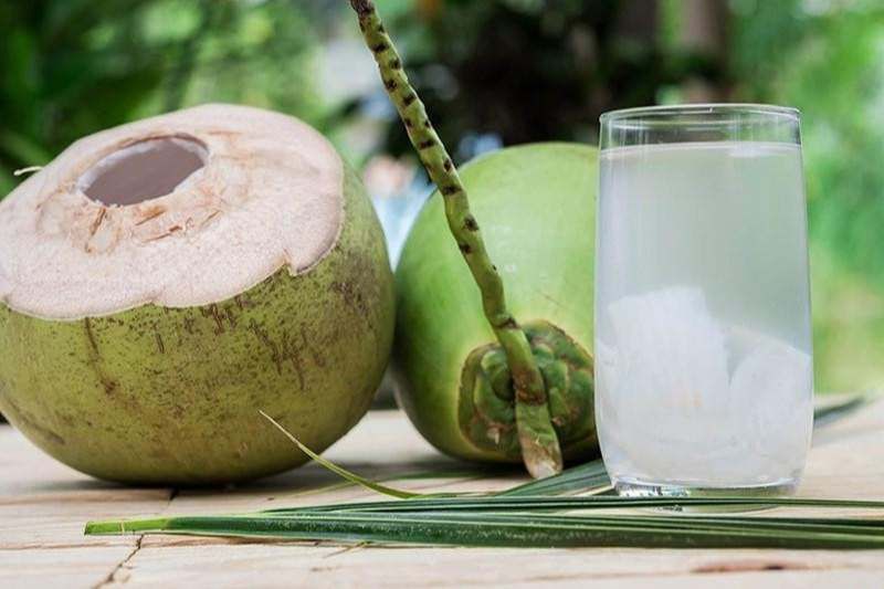 jus de coco. source photo _ tiền phong