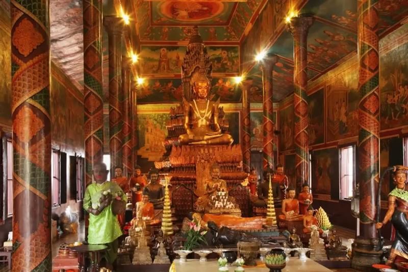 la pagode wat phnom phnom penh