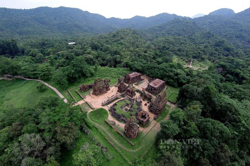 My Son Sanctuary es el sitio sagrado del hinduismo en el Reino Champa (Fuente: danviet.vn)