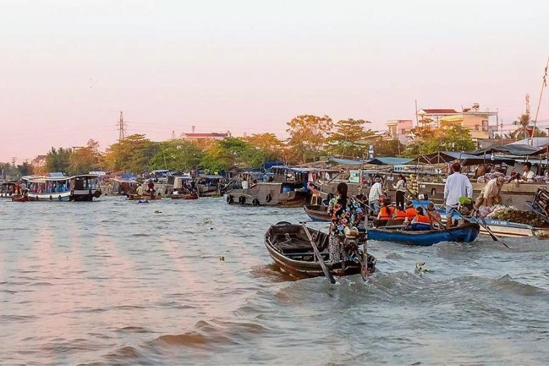 Fuente: Evasión de perfumes, es una mercados flotantes Vietnam