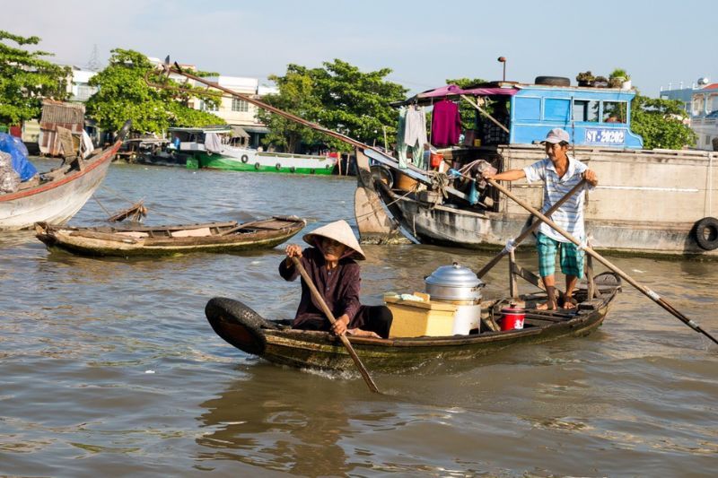 Fuente: Parfum Automne, es una mercados flotantes Vietnam