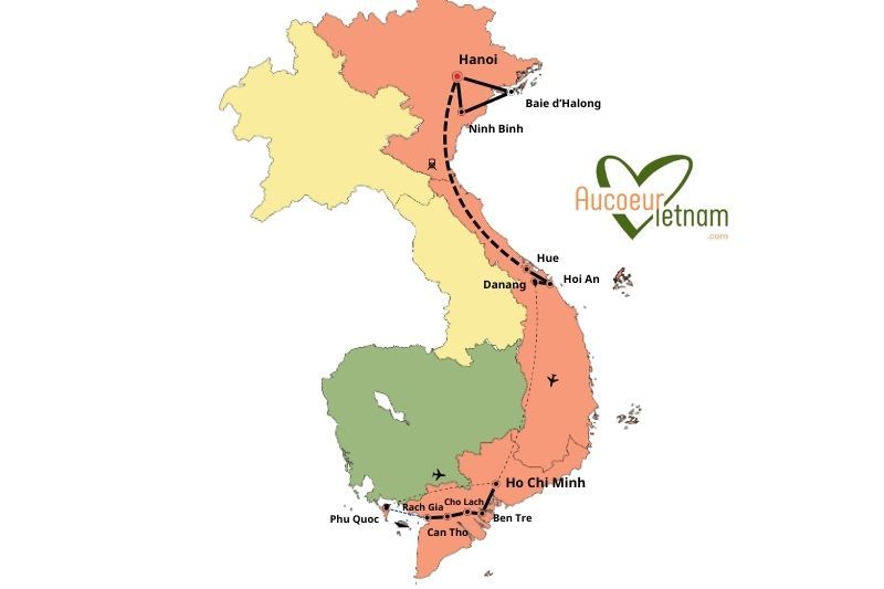 viaje a vietnam 15 días con extensión de playa