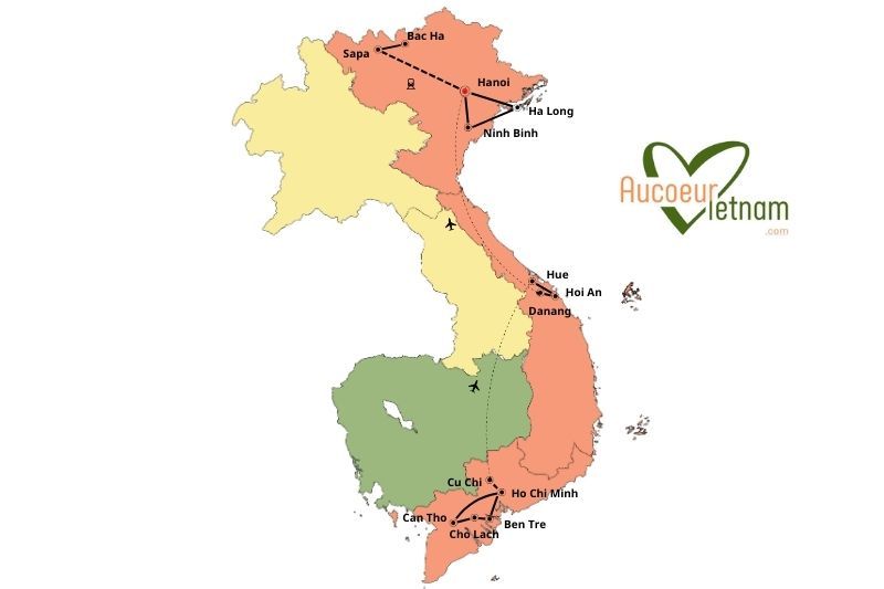 viaje a vietnam 15 días de sur a norte