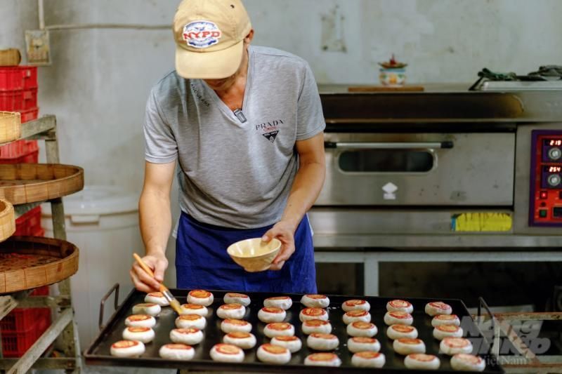 Pasteles de Pía vũng thơm – una de las artesanías típicas de soc trang (Fuente: diario de Nong Nghiep)