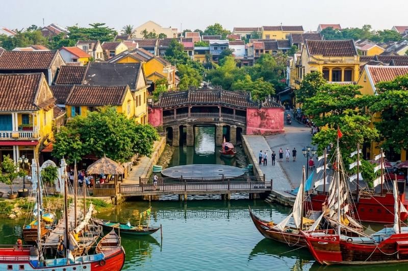 la riviere thu bon, hoi an