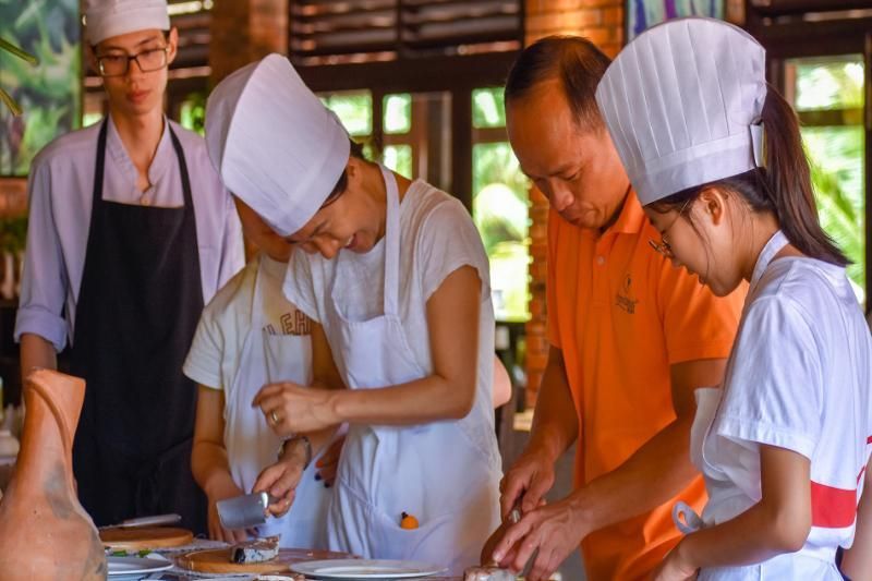 la clase de cocina en la playa de Mui Ne (Fuente: Pandanus Resort)