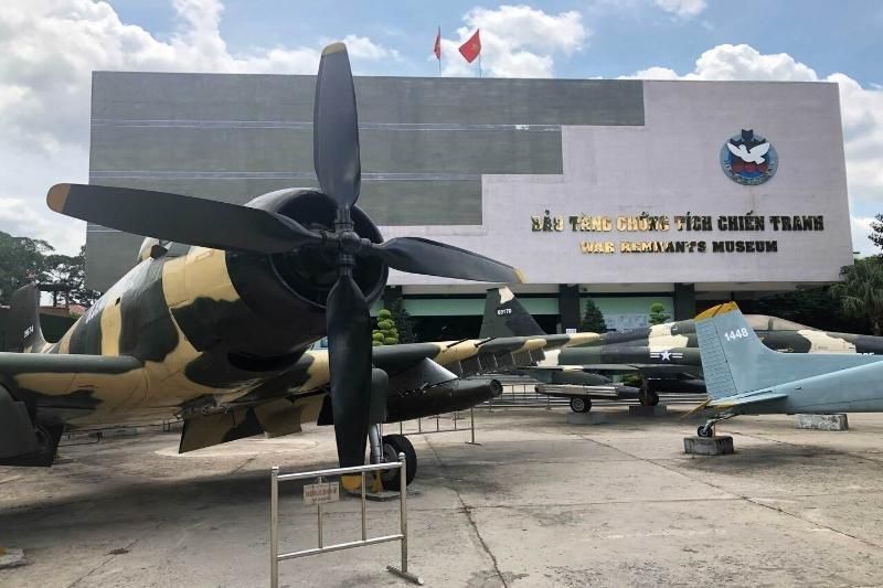 Museo de los Restos de la Guerra en la ciudad de Ho Chi Minh (Fuente: VTC News)