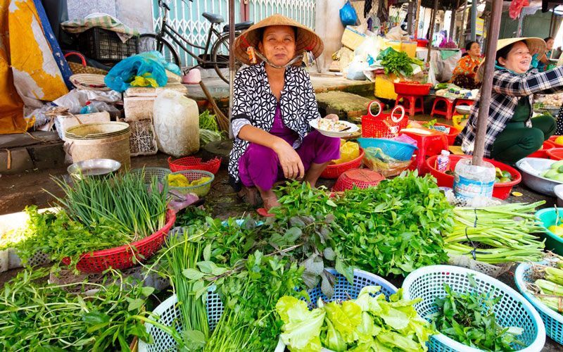 mercado local en vietnam