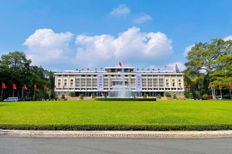 El Palacio de la Reunificación en la ciudad de Ho Chi Minh (Fuente: Hoàng Hiếu)